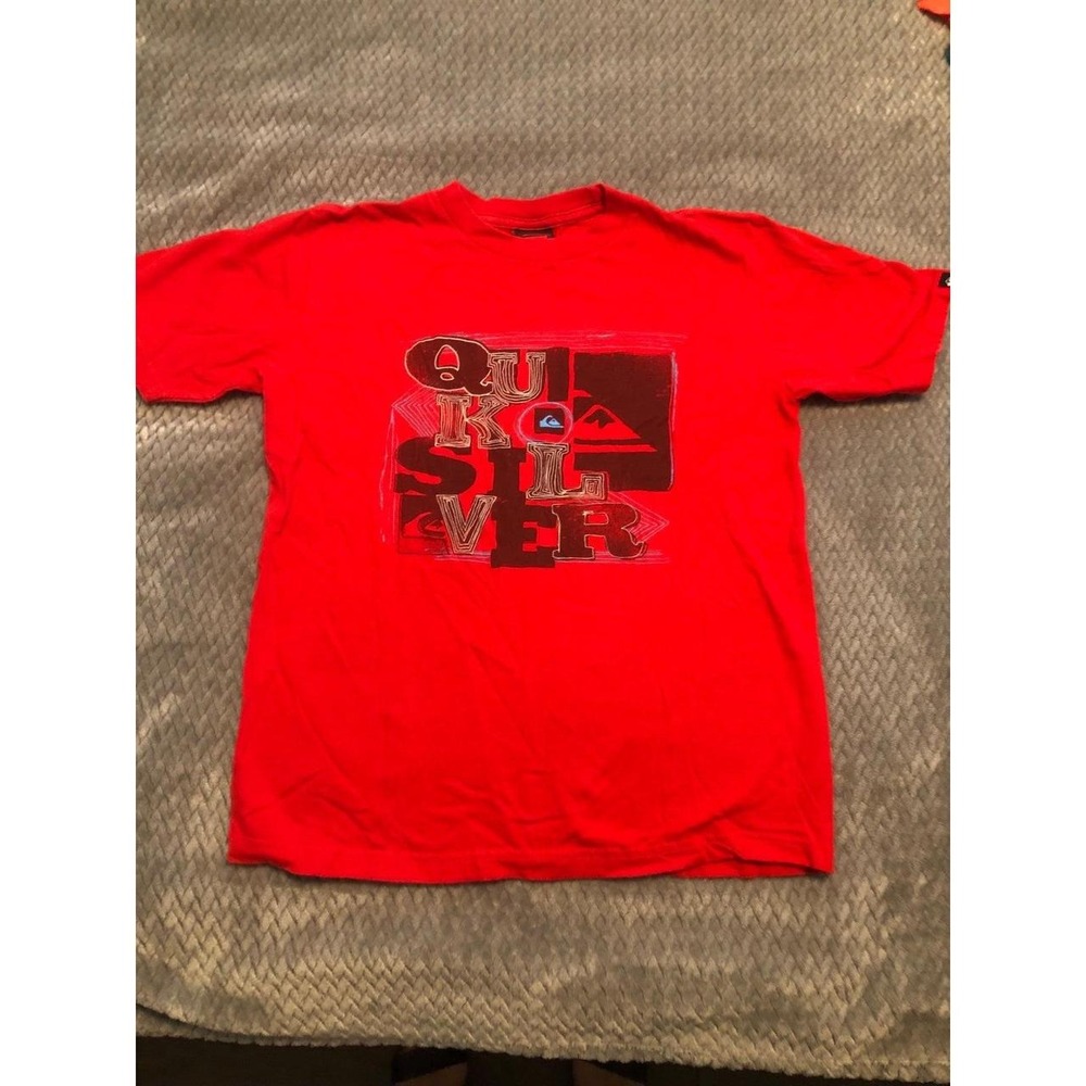 Youth T-Shirt by Quiksilver - Red - size L